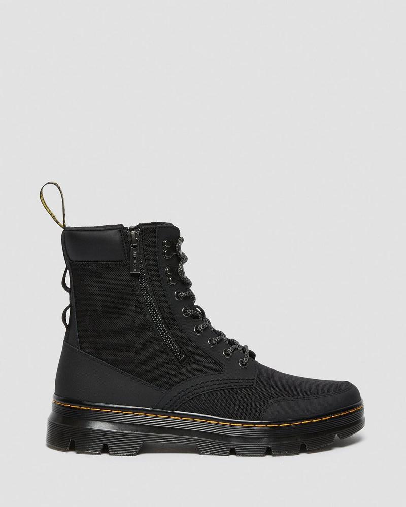 Men's Dr Martens Combs Zip Casual Boots Black | AU 465HAP